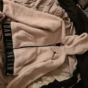 Air jordan fleece zip up